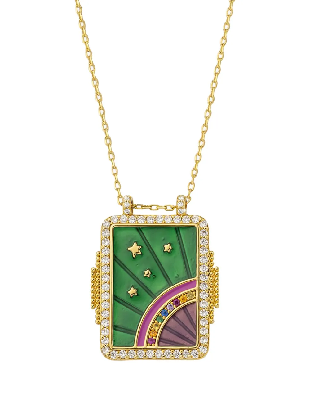 MYA BAY Diwali Boheme square-pendant necklaces | Image 2