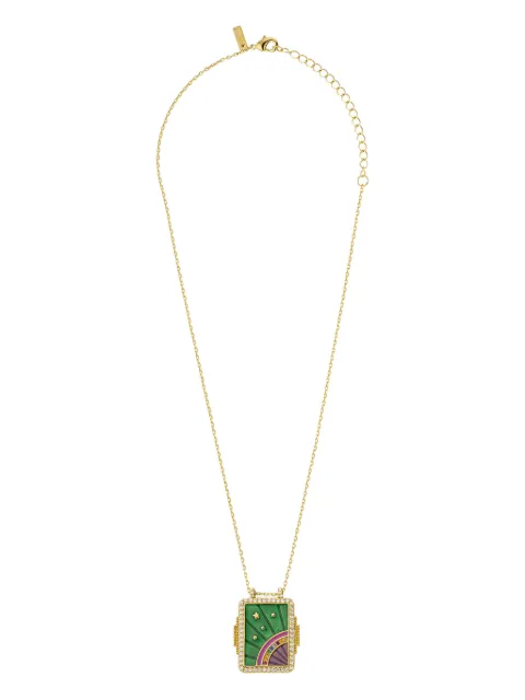 MYA BAY Diwali Boheme square-pendant necklaces