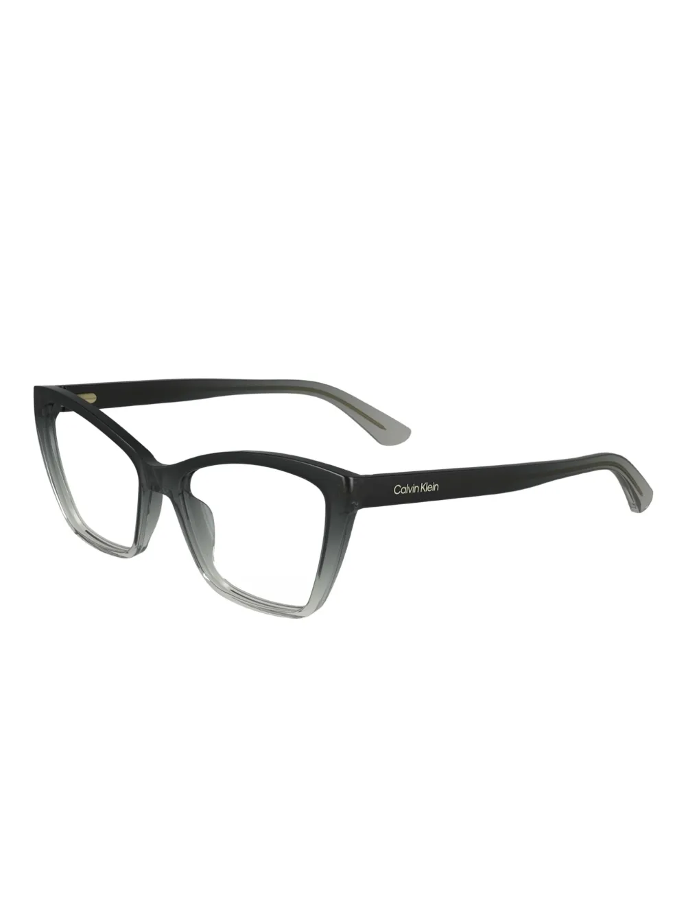 Calvin Klein Bril met cat-eye montuur Zwart