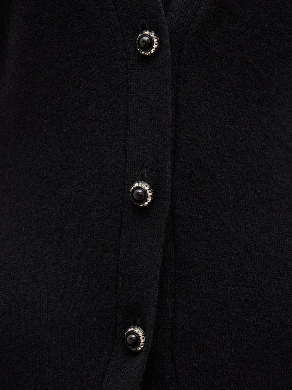 Rabanne Mini-jurk verfraaid met knopen en kettingdetail Zwart
