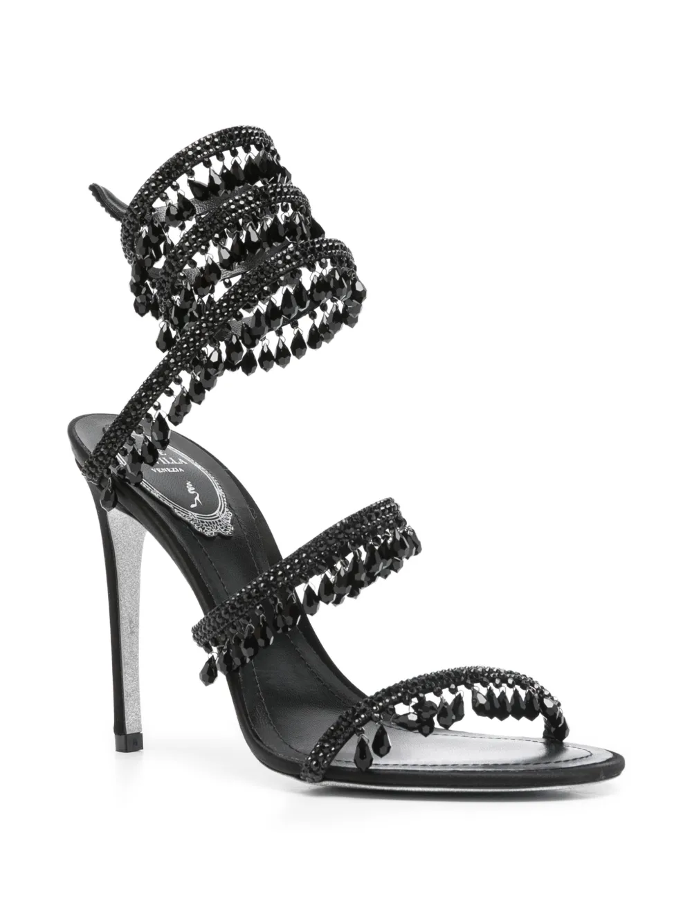 René Caovilla 110mm beaded-embellished stiletto sandals | Heeled Sandals | Image 2
