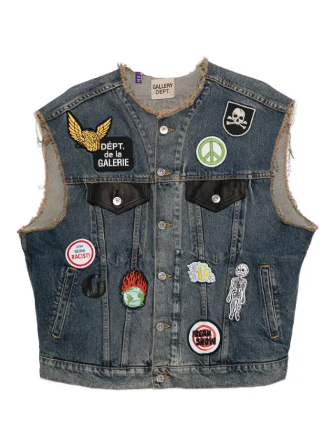 GALLERY DEPT. denim waistcoat