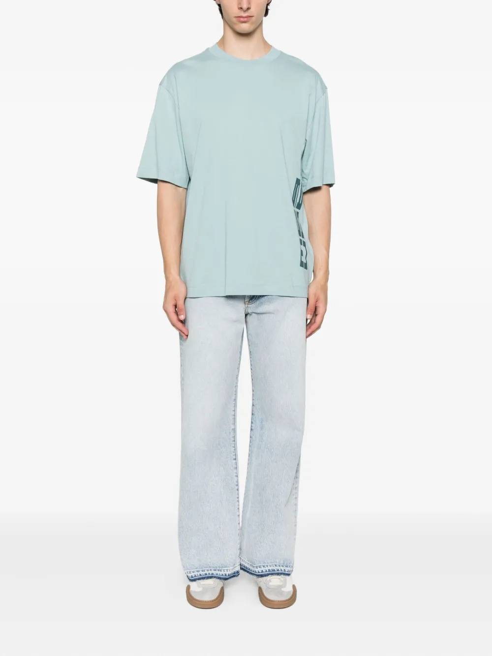 GALLERY DEPT. Jeans met gerafelde afwerking Blauw