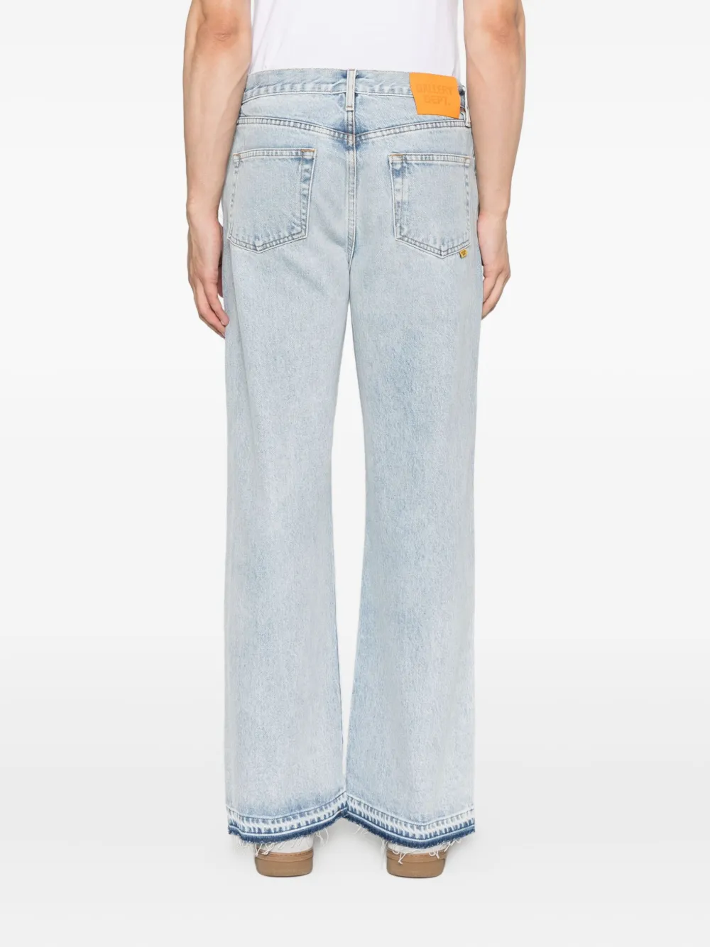 GALLERY DEPT. Jeans met gerafelde afwerking Blauw