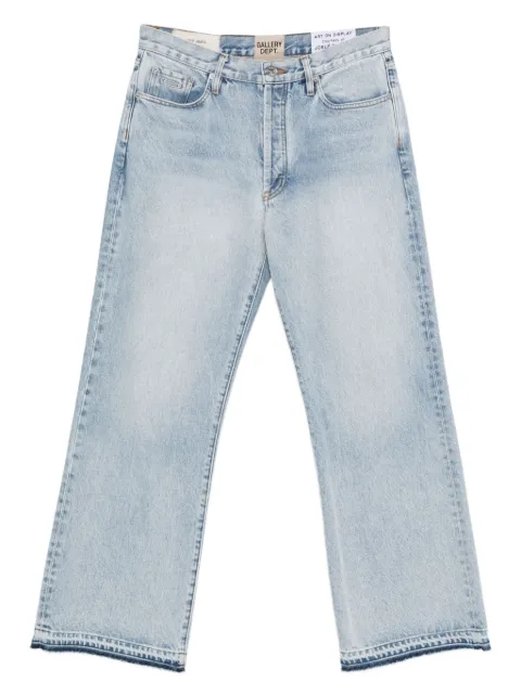 GALLERY DEPT. frayed-hem jeans