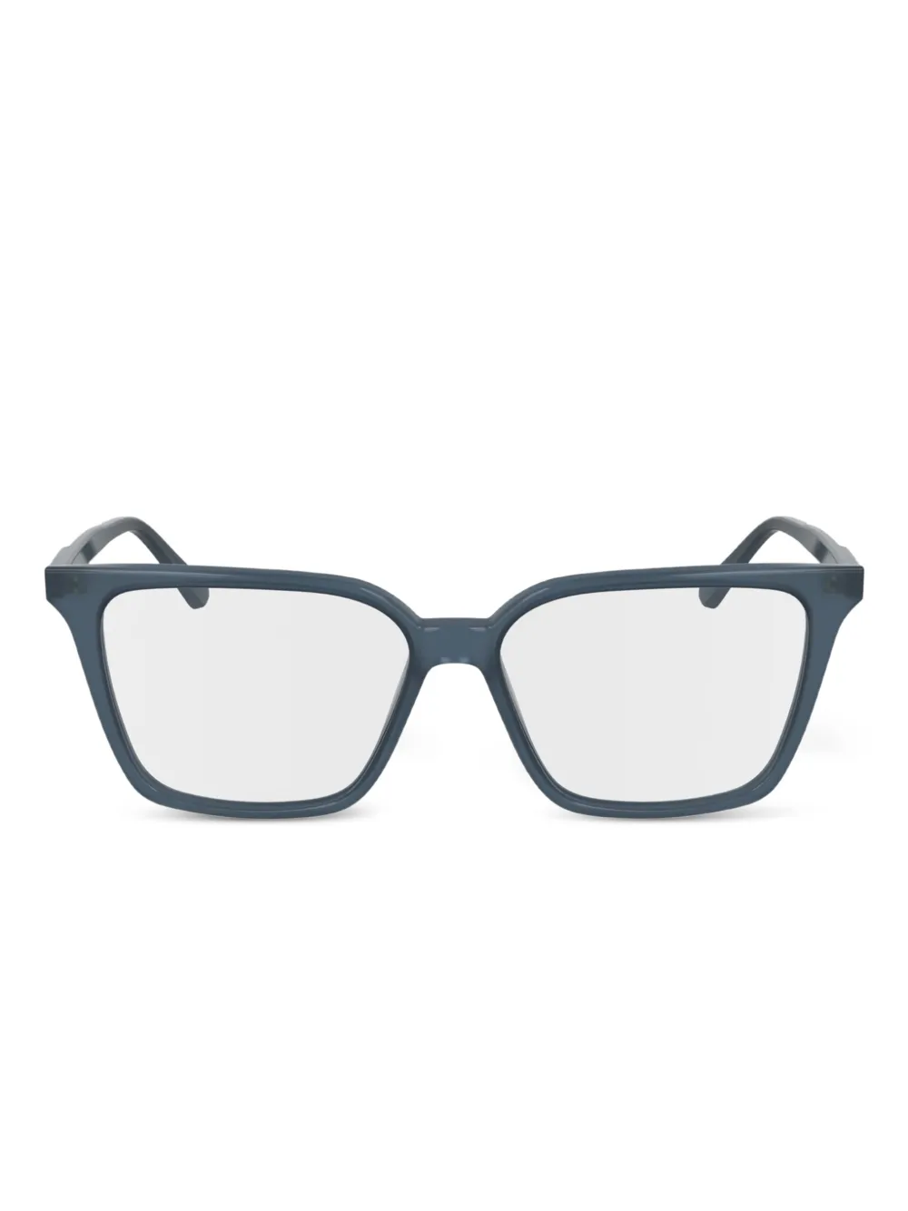 Calvin Klein square-frame glasses | Blue | Image 1