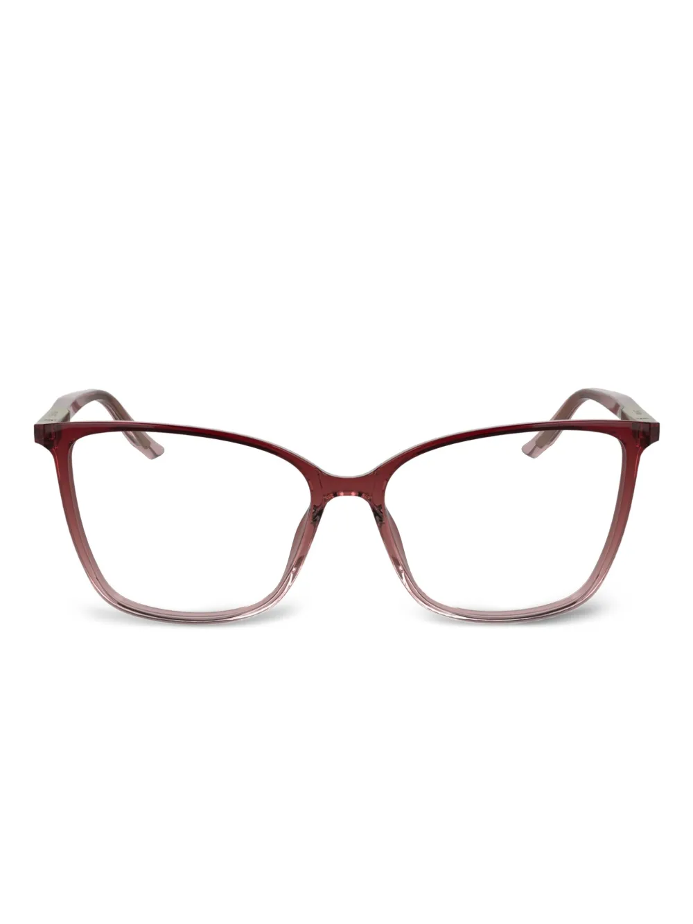 Calvin Klein square-frame glasses | Red | Image 1