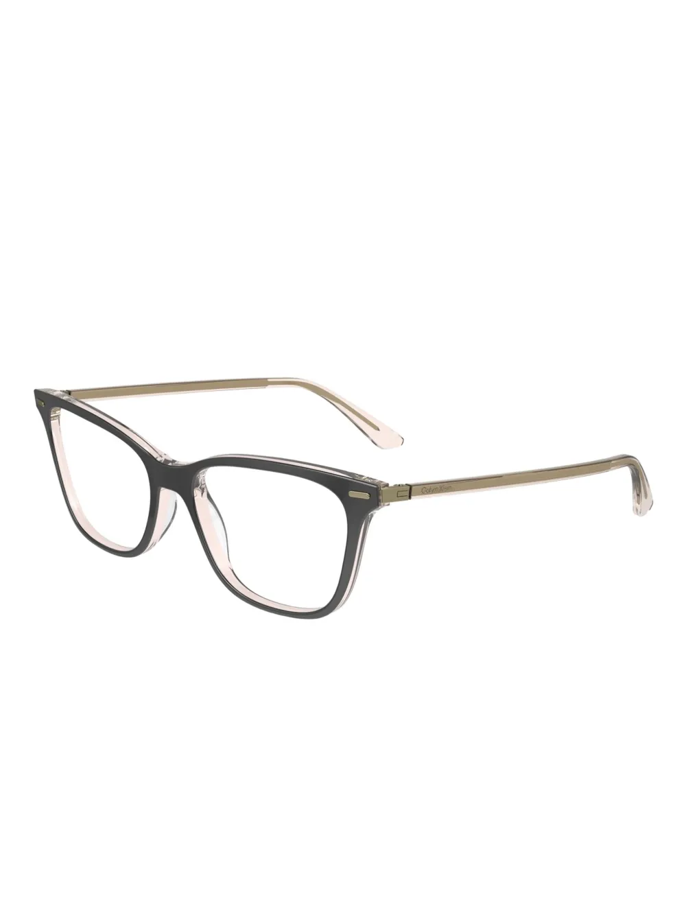 Calvin Klein Bril met cat-eye montuur Zwart