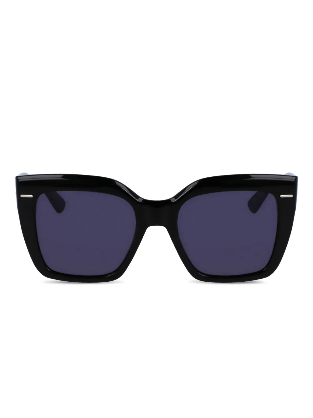 Calvin Klein Occhiali cat-eye in acetato - Nero