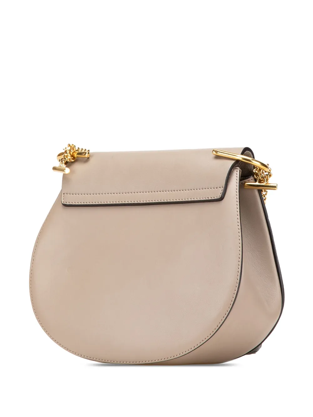 Pre-owned Chloé 2017 Small Suede And Calfskin Drew Crossbody Bag