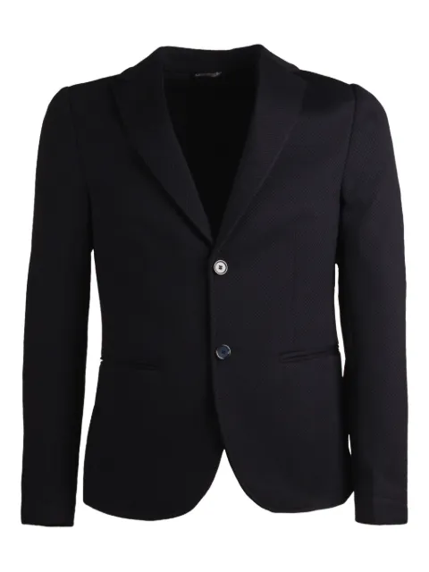 Daniele Alessandrini Tim Nido D'Ape textured two-button blazer