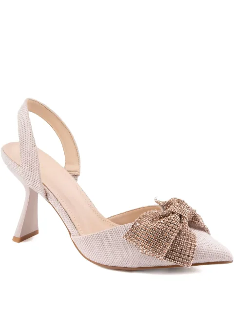 TWENTY FOURHAITCH slingback embellished pumps