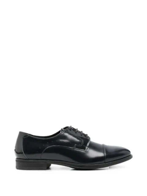 Carlo Pignatelli polished-finish lace-up Derby shoes