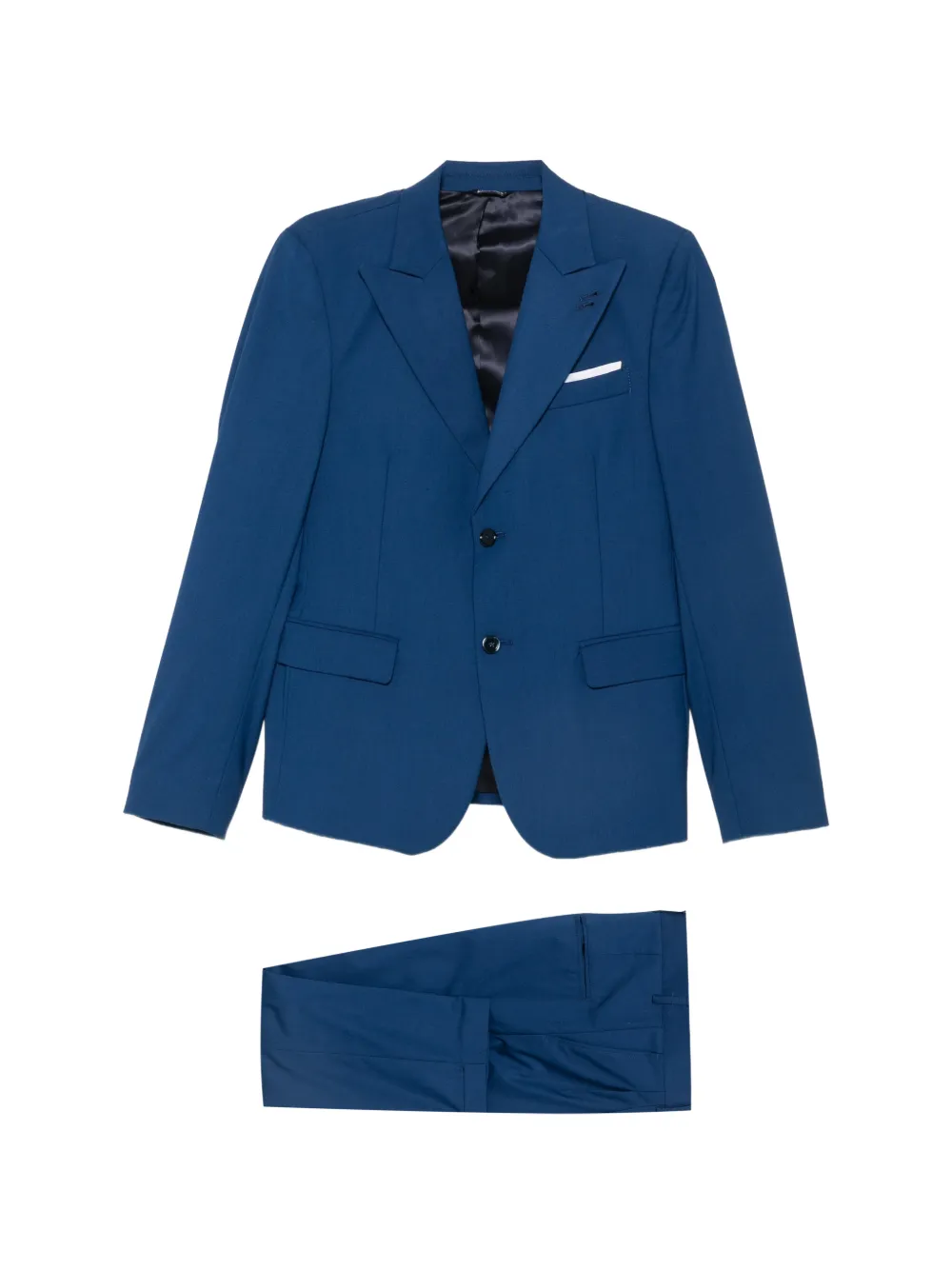 Daniele Alessandrini peak-lapels single-breasted suit