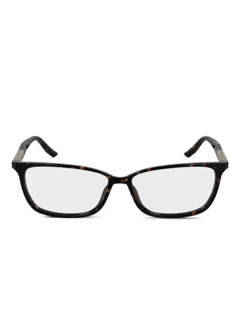 Calvin Klein tortoiseshell rectangle glasses