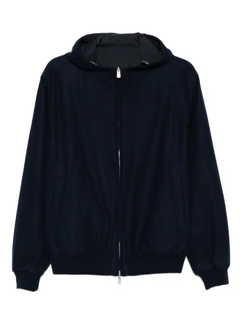 Fedeli hooded zip-up jacket