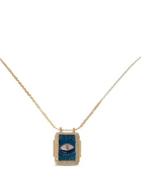 MYA BAY Eye Boheme rectangle-pendant necklaces