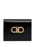 Ferragamo Gancini calfskin wallet - Black