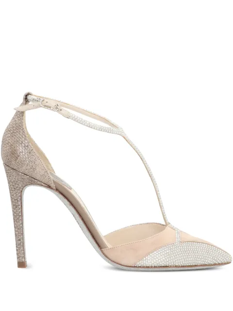René Caovilla 70mm Karung crystal-embellished pumps
