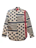 424 American Flag ""Multi"" shirt - Neutrals