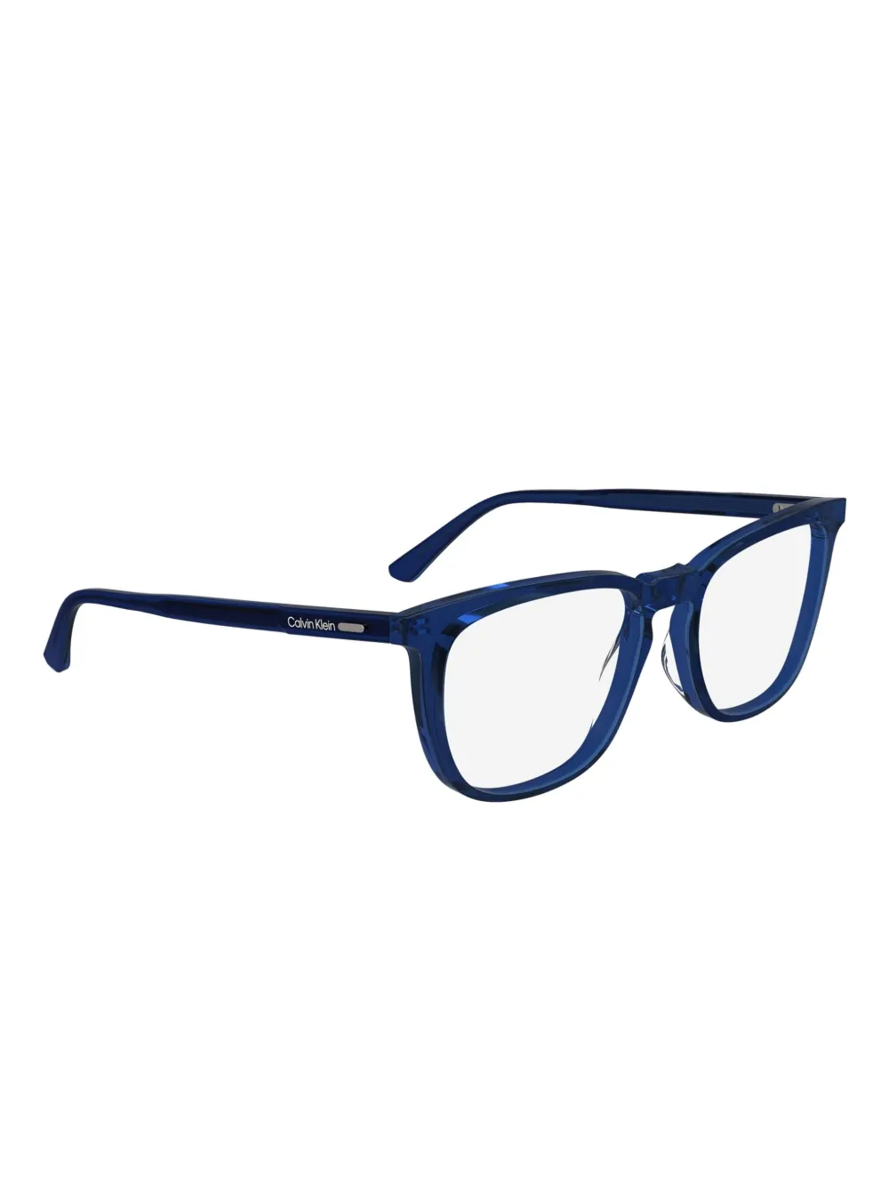Calvin Klein Bril met vierkant montuur Blauw