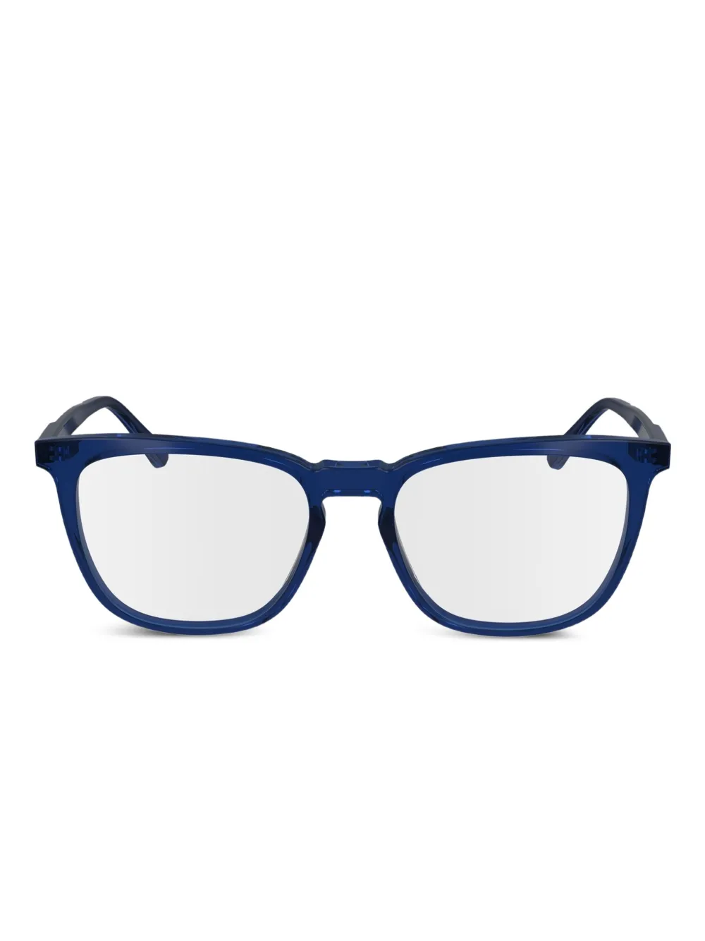 Calvin Klein square-frame glasses | Blue | Image 1