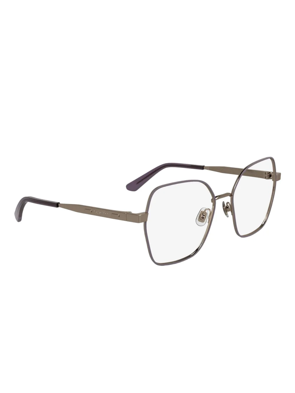 Calvin Klein geometric-frame glasses | Image 2
