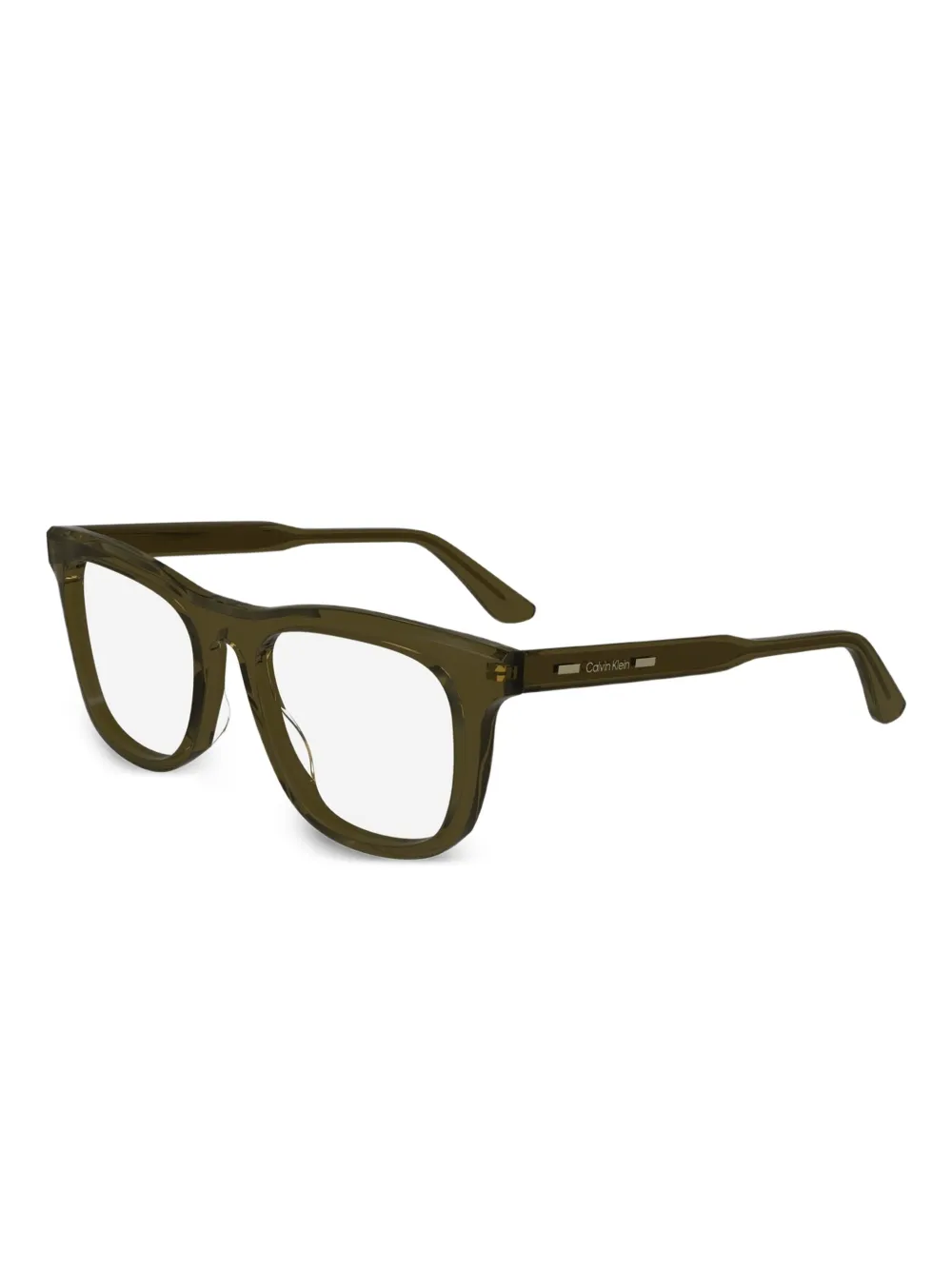 Calvin Klein rectangle-frame glasses | Image 2