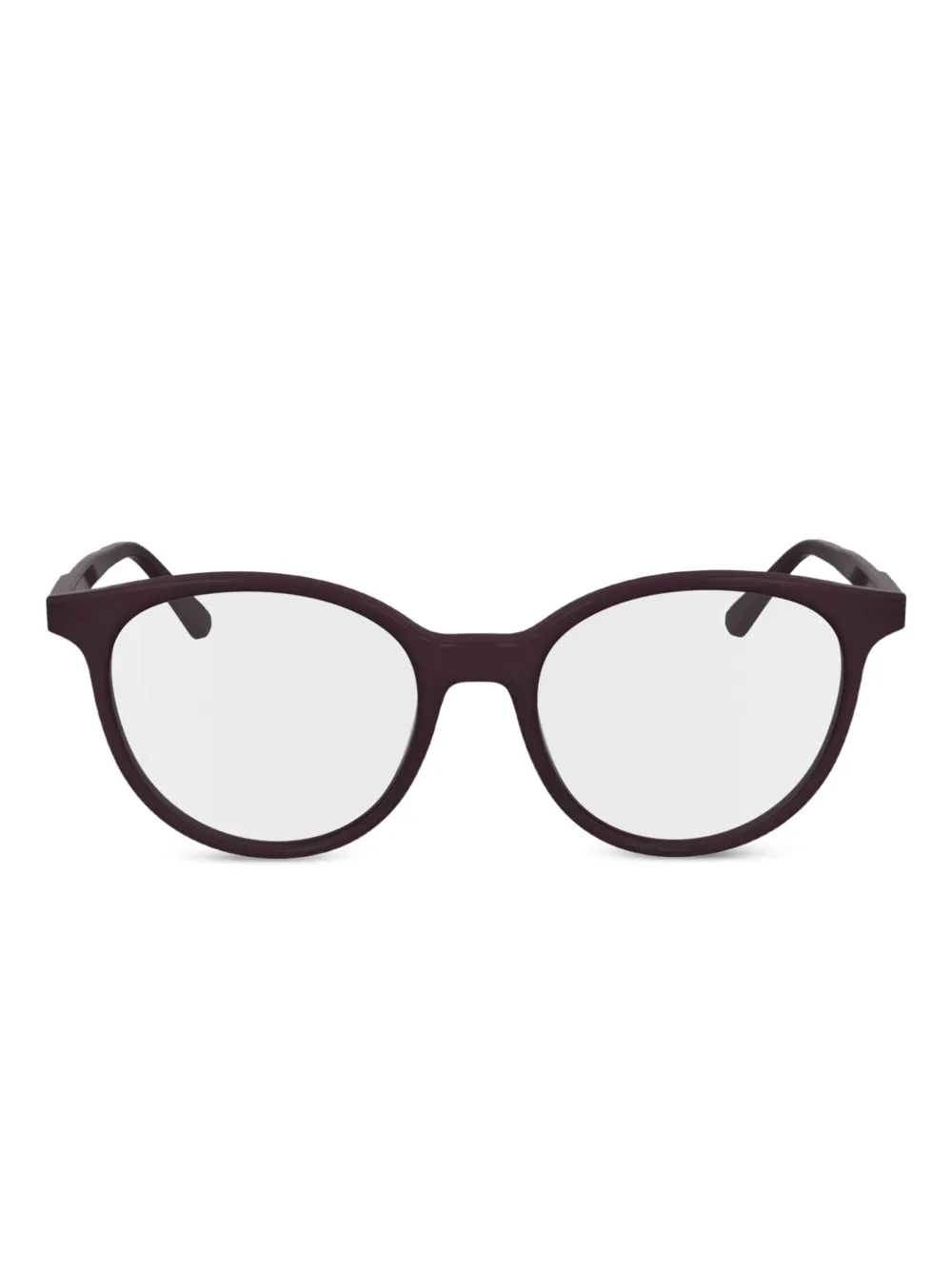 Calvin Klein round-frame glasses | Purple | Image 1