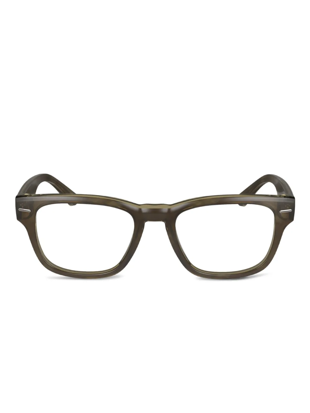 Calvin Klein square-frame glasses | Brown | Image 1