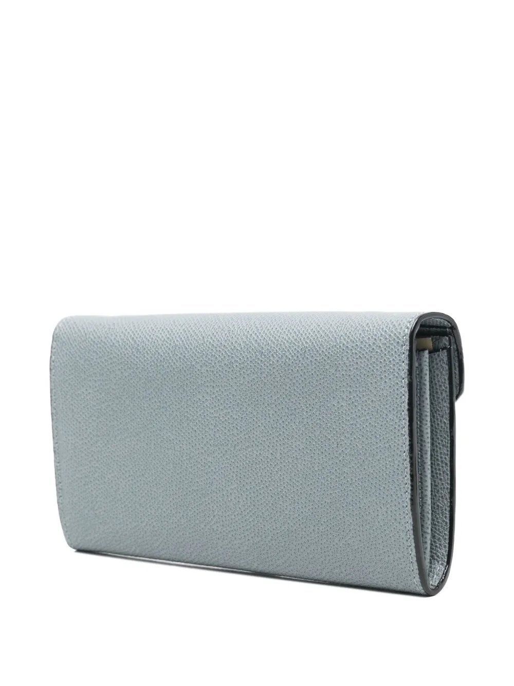 Valextra Iside leren midi-tas Blauw