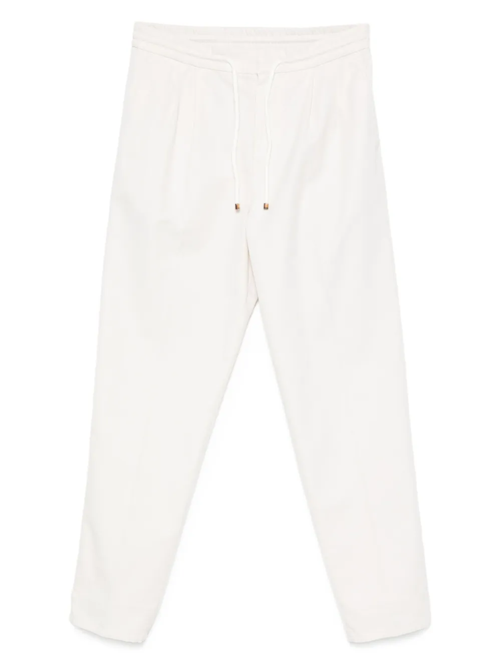 Brunello Cucinelli cotton track pants | White | Image 1
