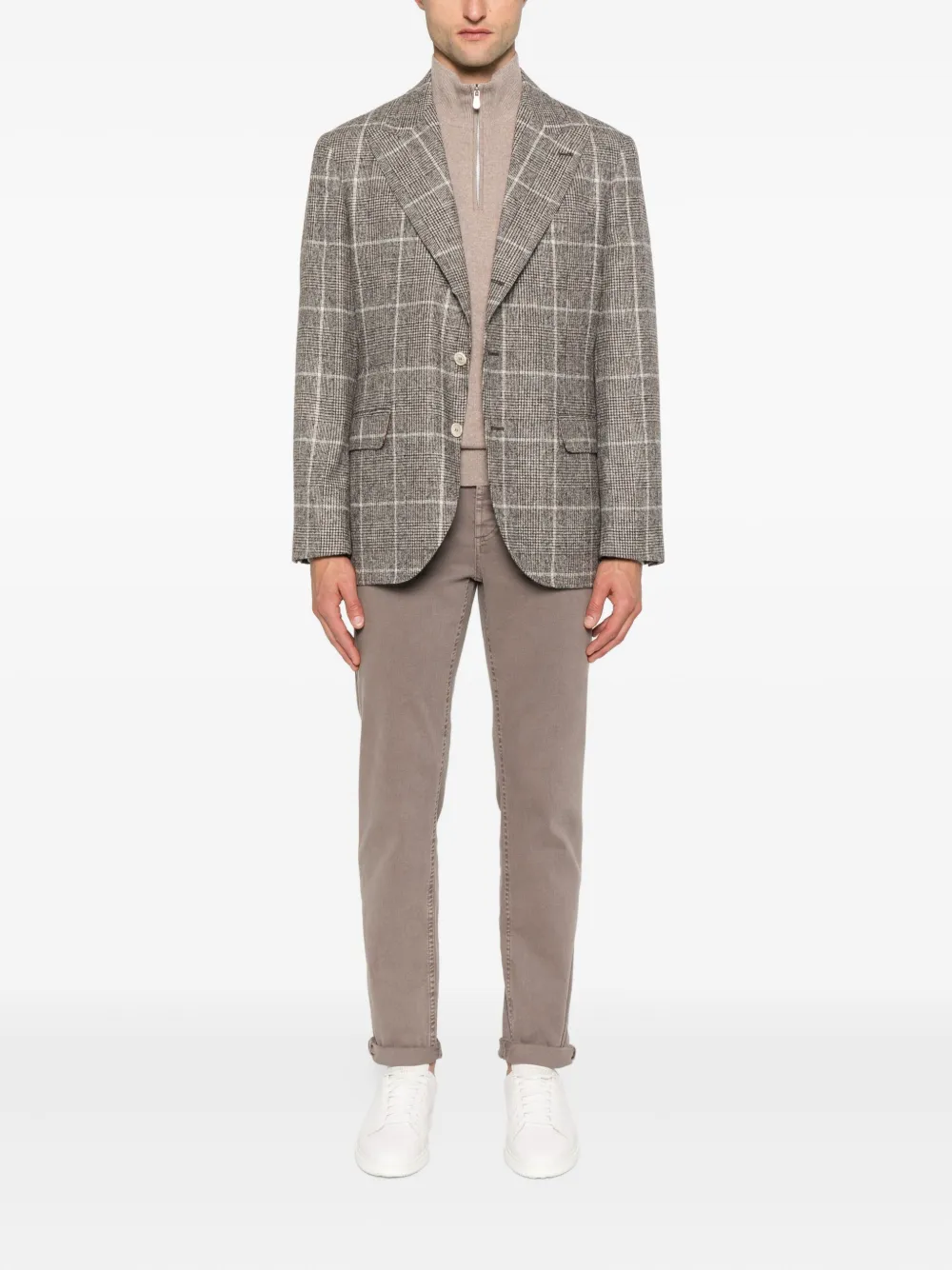 Brunello Cucinelli zip-up cashmere sweater | Knitted Sweaters | Image 2