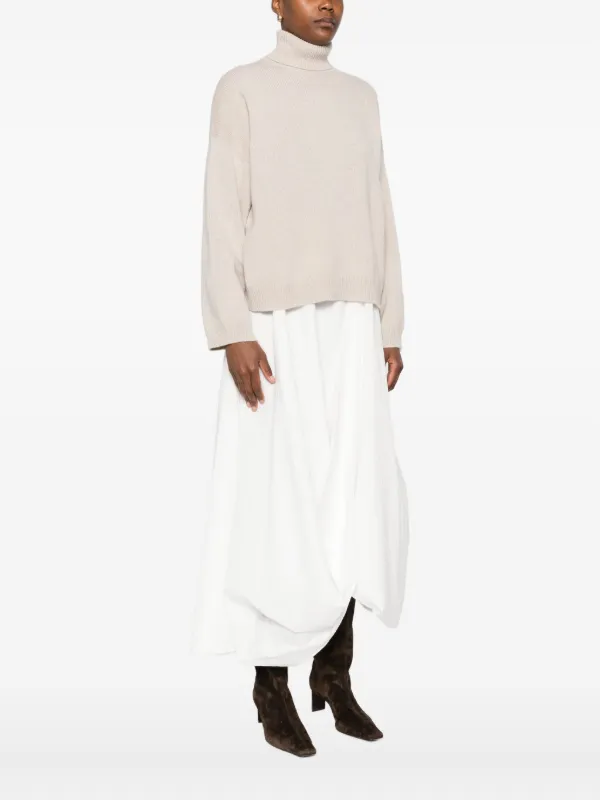 【BRUNELLO CUCINELLI】タートル　カシミア　クリーニング済 Brunello Cucinelli タートルネック カシミアセーター | レッド