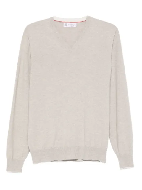Brunello Cucinelli v-neck cashmere sweater