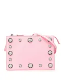 Versace Pre-Owned 2016 Studded Leather crossbody bag - Pink