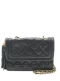 CHANEL Pre-Owned 1989-1991 Mini Quilted Lambskin Tassel Flap crossbody bag - Green