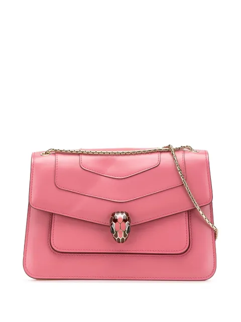 Bvlgari Pre-Owned شنطة كروس 'ليذر سيربانتي فوريفر' 2010-2025
