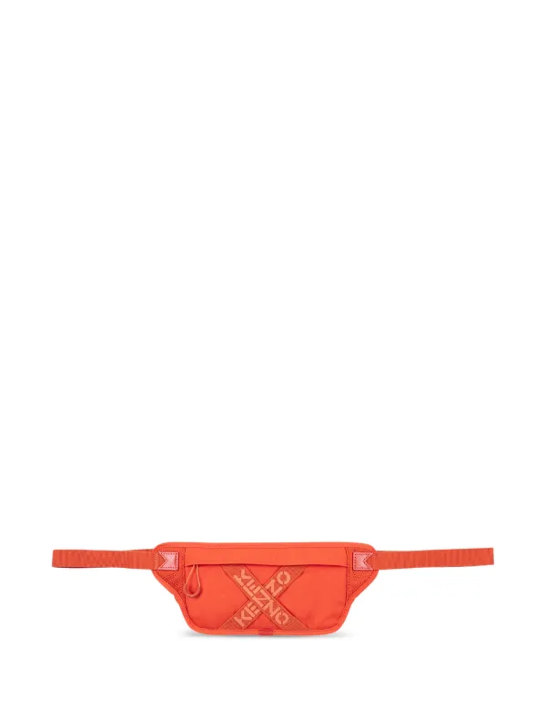Kenzo ロゴ ベルトバッグ | レッド | FARFETCH JP