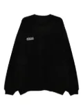VETEMENTS reversible sweatshirt - Black