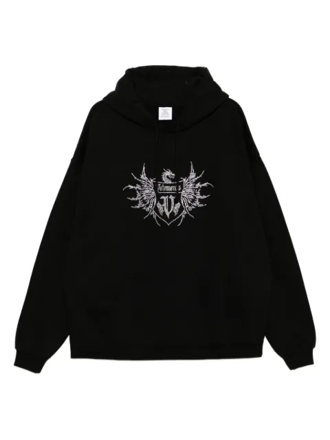 VETEMENTS  bling logo hoodie