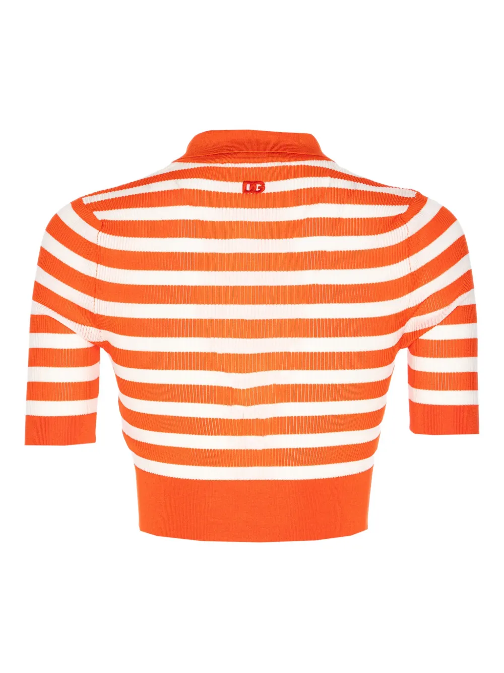 Dolce & Gabbana striped polo shirt Oranje