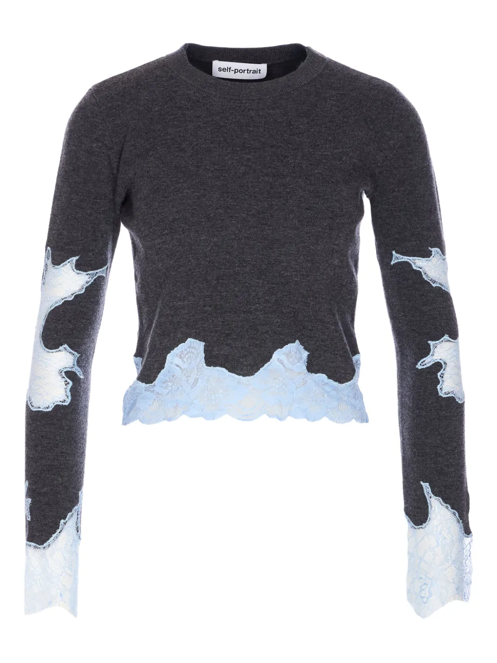 Self-portrait Self Portrait Sweaters Grey