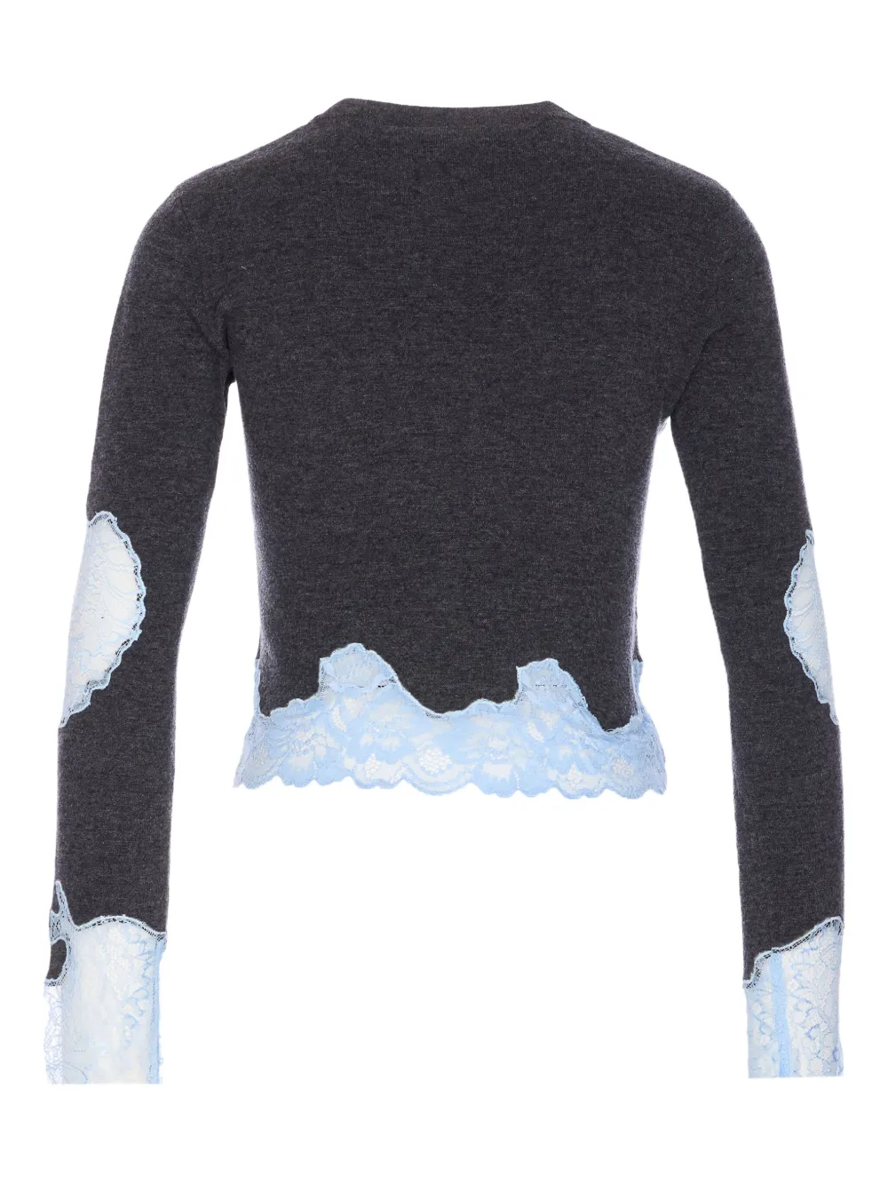 Self-Portrait lace-detail long-sleeve top | T-Shirts & Jersey Shirts | Image 2