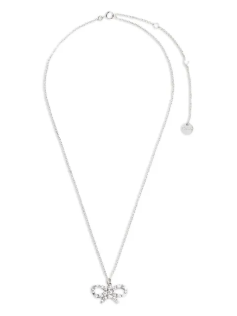 Self-Portrait statement-pendant necklace