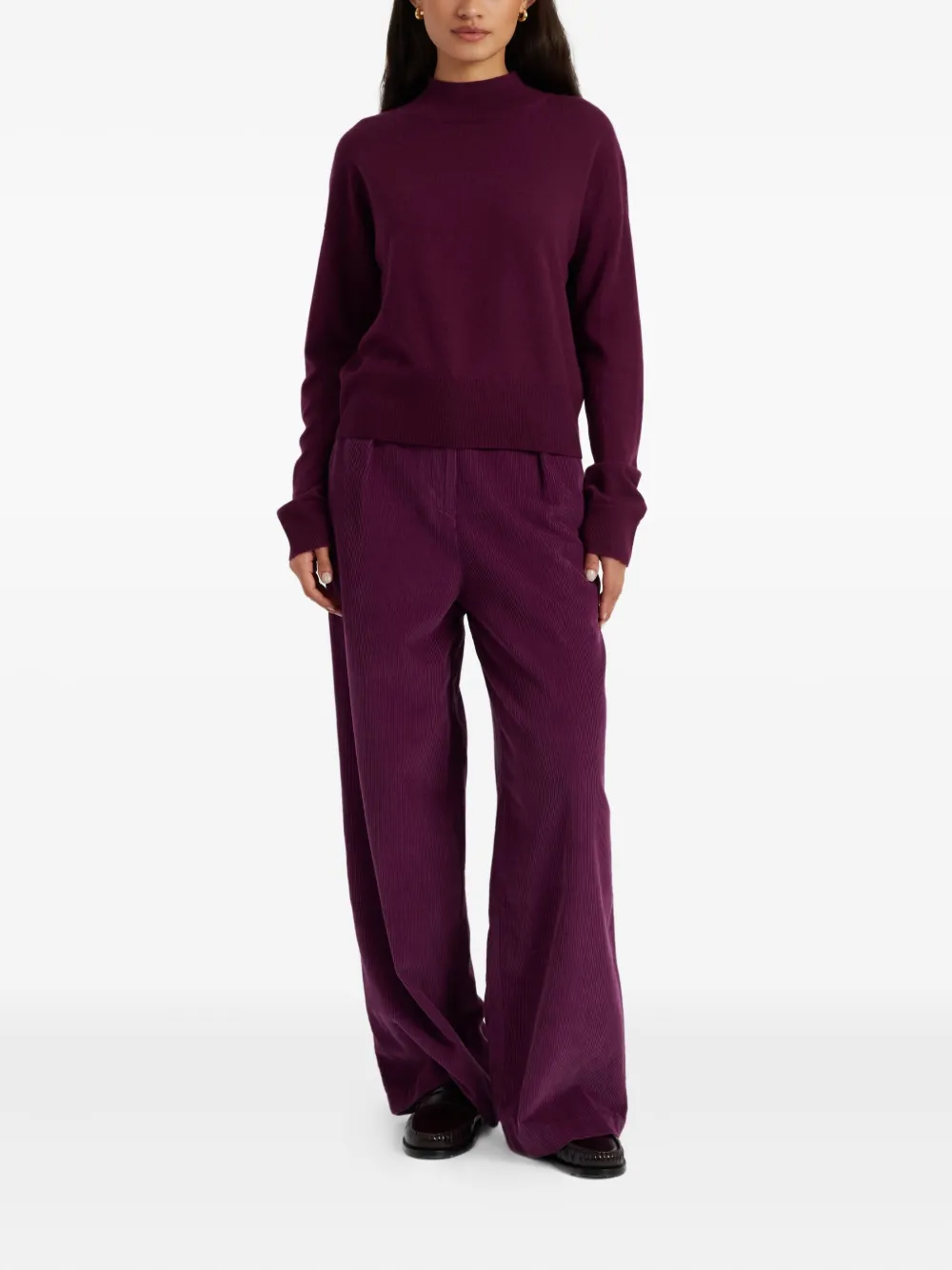 Chinti & Parker funnel-neck sweater | Knitted Sweaters | Image 2