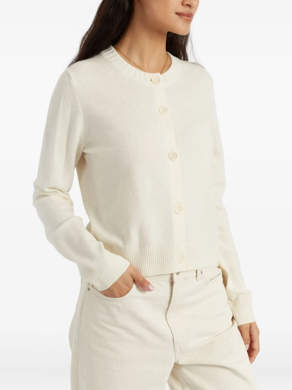 Chinti & Parker Vest van wolblend Beige