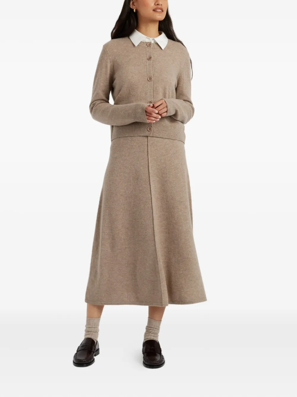 Chinti & Parker crewneck buttoned cardigan | Cardigans | Image 2