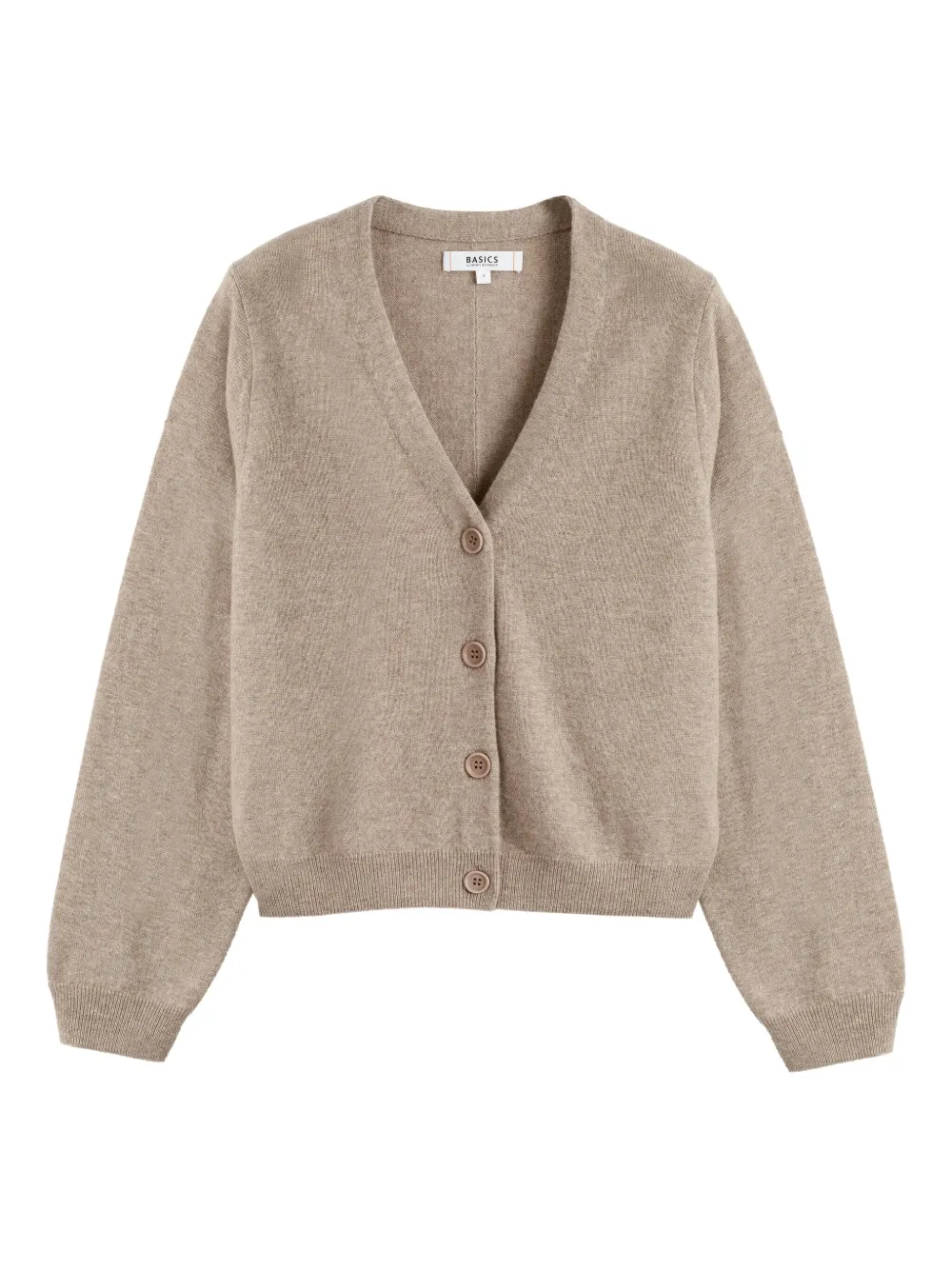 Chinti & Parker v-neck cardigan | Neutrals | Image 1