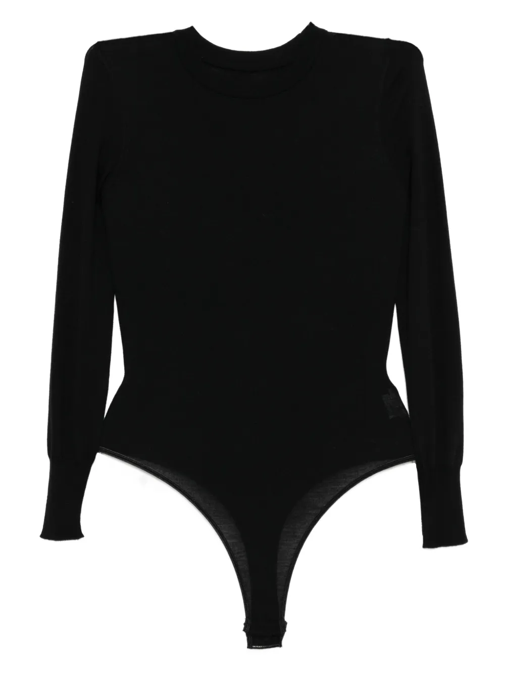 crew-neck bodysuit